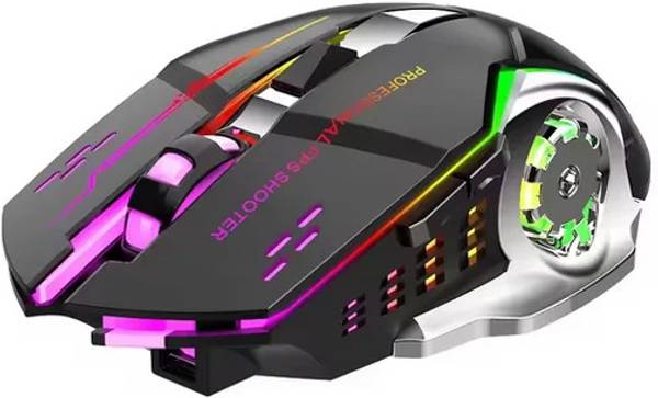 Dezful Rechargeable M108 Bluetooth Mouse Wireless Optical Gaming Mouse