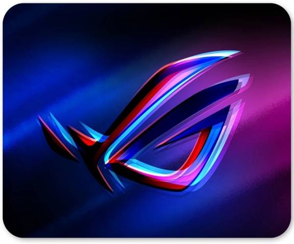 NAFCO Computer Mouse Mat with Anti-Slip Rubber Base & Smooth Mouse Control Mousepad