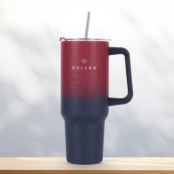 Solara Elixir Insulated with Lid and Straw, Hot & Cold,Office,Travel, Dark Intentions Stainless Steel Tumbler