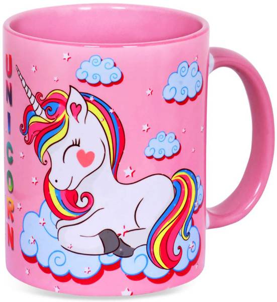THE CLICK INDIA Unicorn Gift For Girls/Boys/Friend/Kids on Birthday/Christmas/Friendship day Ceramic Coffee Mug
