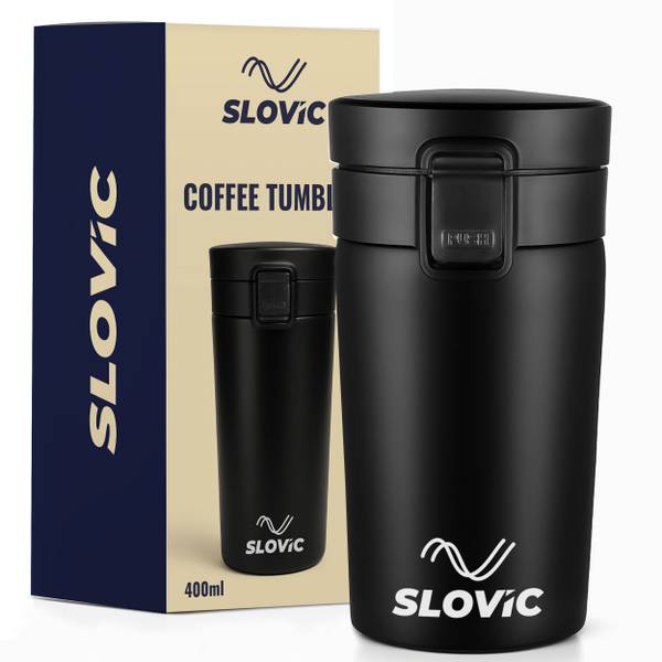 SLOVIC Coffee Tumbler | Keep Your Coffee Hot & Fresh | Ideal for Office & Travel | Stainless Steel Tumbler
