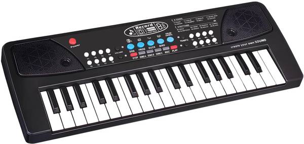 weegly BF-430A2 Piano Toy with Microphone, USB Power Cable & Sound Recording Function Analog Digital Piano