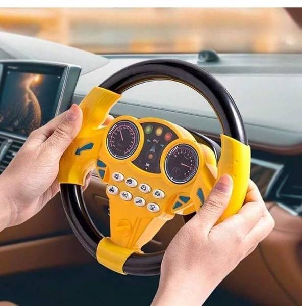 arthasya Steering Wheel Toy for Kids Simulation Driving Car Toy Vehicle Steering Wheel For Cars