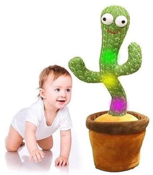 KAVANA Cactus Toy for Babies Dancing, Talking, Speaking, Recording