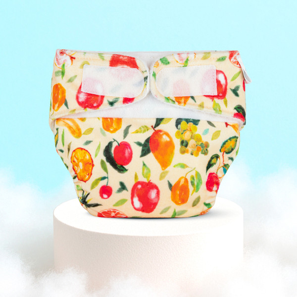 Superbottoms NewBorn UNO Cloth Diaper for Newborn Babies 0 to 6 months ( Fruit Burst )