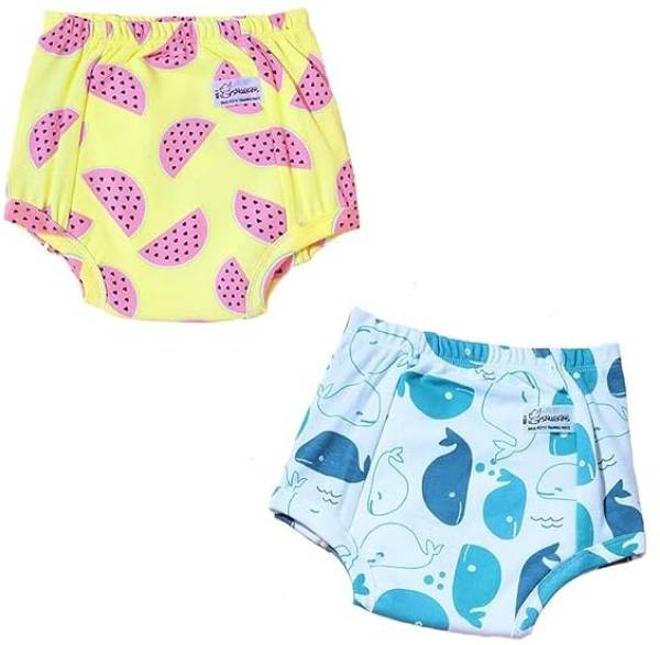 SNUGKINS Potty Training Pants for Kids. Whale & Melon (Size 2, Fits 2-3  yrs) - Pack 2 - Price History