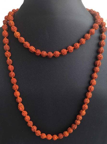 Green Spiritual Stylish & Trendy Most Popular Beautiful Design Rudraksha Mala Chain Alloy Wood Chain