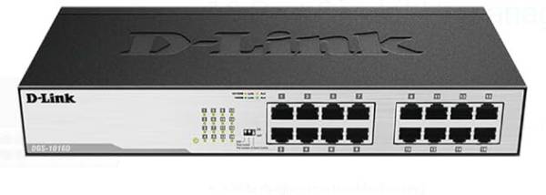 D-Link DGS-1016D 16-Port Copper Gigabit Switch Network Switch