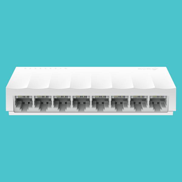 TP-Link LS1008 8-Port Desktop Switch 8 Ports 100 Mbps Unmanaged Network Switch