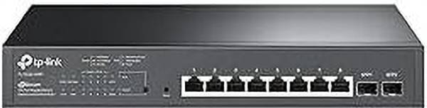 TP-Link Tl-Sg2210mp Jetstream 10 Port Gigabit Smart Managed Poe Switch, 150w,2 Sfp Slots 10 Ports 1000 Mbps Smart Network Switch
