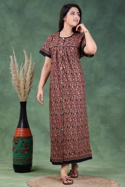 femimode Women Maternity/Nursing Nighty