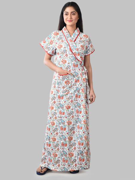 beingbeauty Women Nighty with Robe
