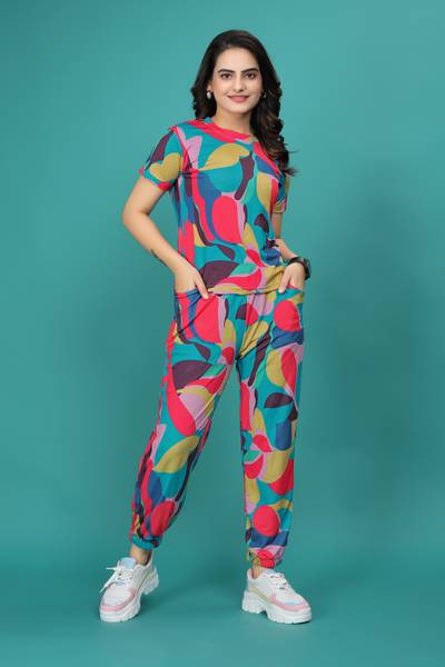 JK Creation Printed Women Track Suit