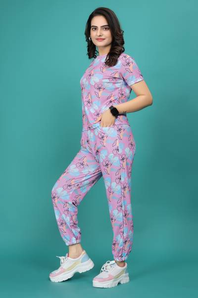 JK Creation Printed Women Track Suit
