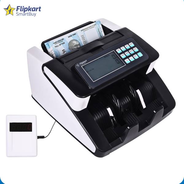 Flipkart SmartBuy Heavy Duty Money Counting with MG,MT,UV,IR Fake Note Detection Note Counting Machine