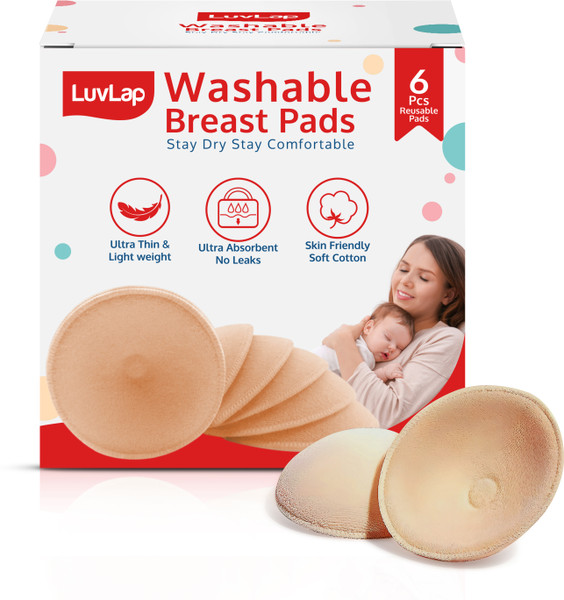 LuvLap Washable Breast Pads Nursing Breast Pad