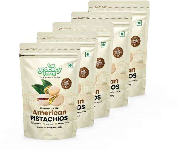 Grocery Farm American Pistachios- Premium Roasted & Salted Pista, Nutrient-rich and Authentic Pistachios