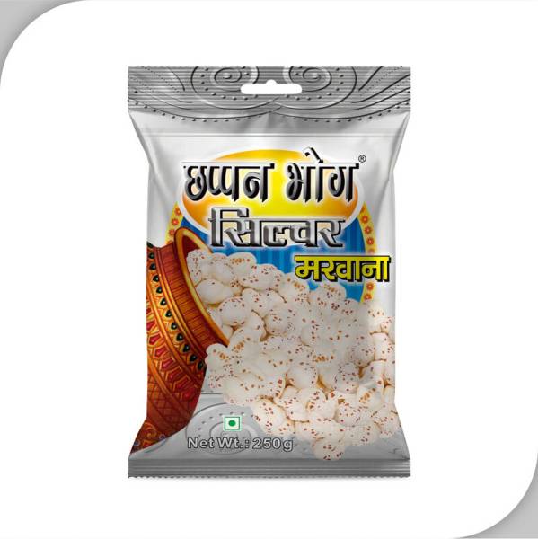 Chappan Bhog Silver Fox Nuts Makhana Phool Makhana 100 Gms Each