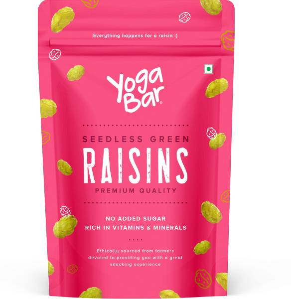 Yogabar Seedless Green Raisins