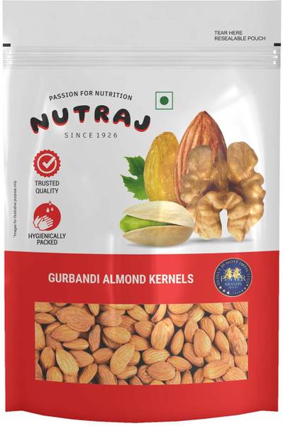 Nutraj Gurbandi Almonds 250g, Choti Giri Gurbandi Badam, Dry Fruits Almonds