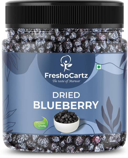 FreshoCartz Dried Blueberry | Unsweetened Blueberries | Rich in Vitamins & Fibers | Blueberry