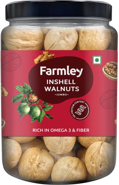 Farmley Premium Jumbo Inshell Walnuts (Akhrot) Walnuts