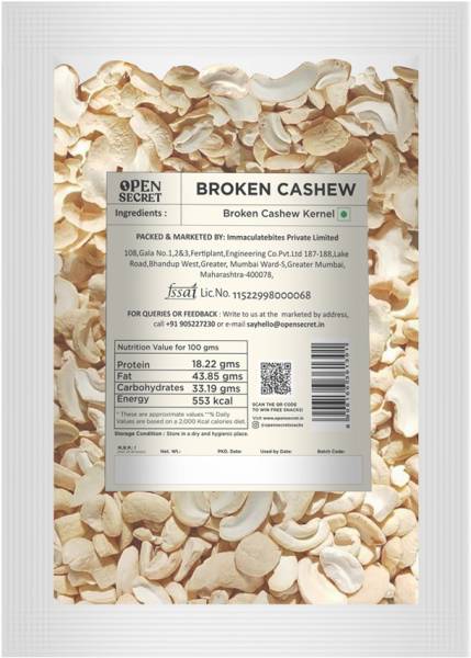 OPEN SECRET Broken Cashews Cashews