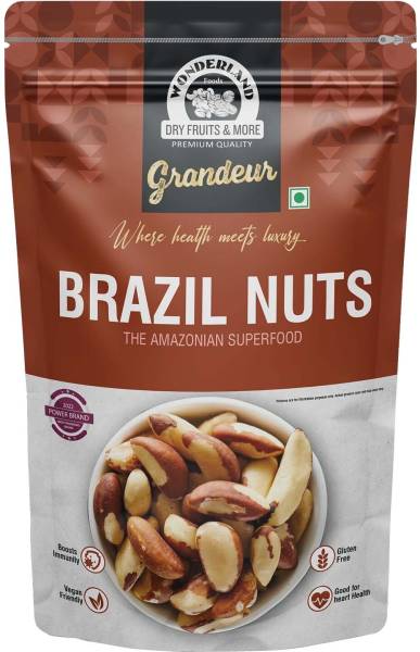 WONDERLAND Foods Grandeur Premium Brazil Nut | Exotic Nuts | High in Protein Brazil Nuts