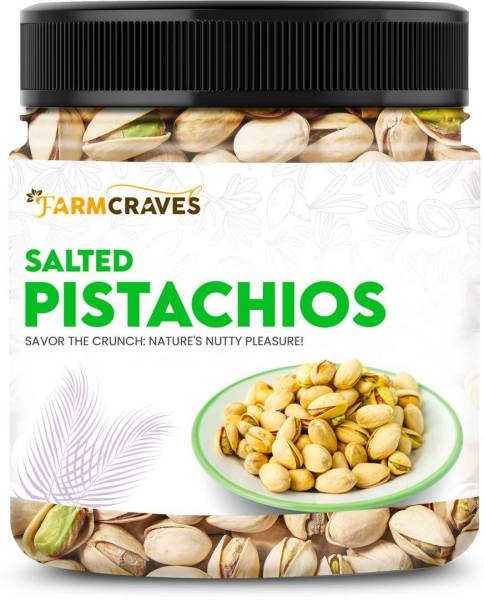 FARMCRAVES Salted Pistachios 1Kg Pack of 1 Pistachios