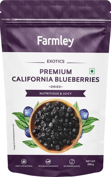 Farmley Premium California Dried , Handpicked & Fresh Blueberry