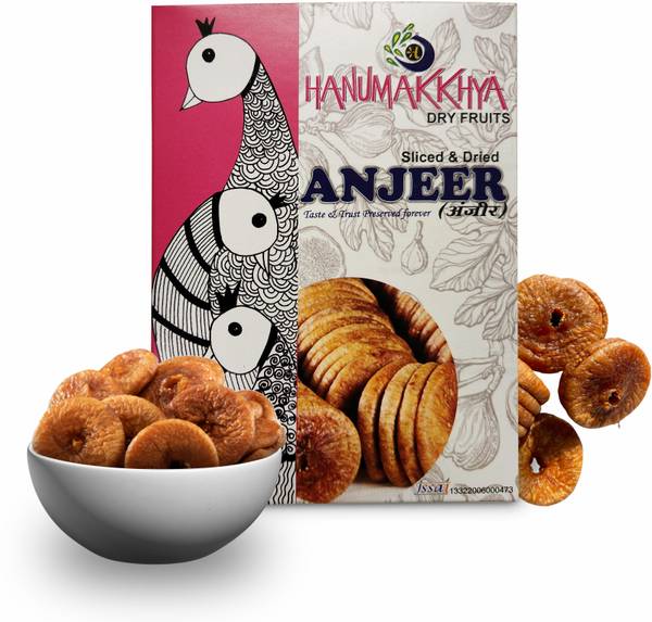 Hanumakkhya Dry Fruits DRIED FIG/ FIG/ ANJEER/ FIG ANGEER 100gm Figs Figs