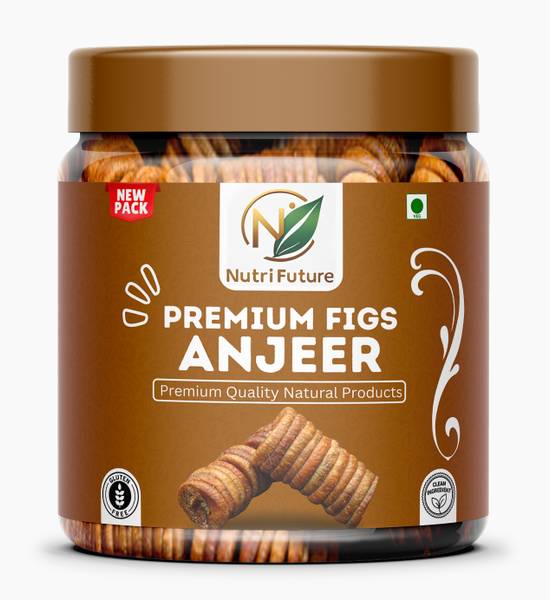 NUTRIFUTURE Premium Dried Figs  Naturally Sweet, Soft & Chewy  No Added Sugar, Dry Anjeer Figs