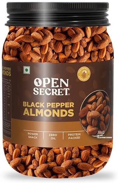OPEN SECRET Black Pepper Almonds Almonds