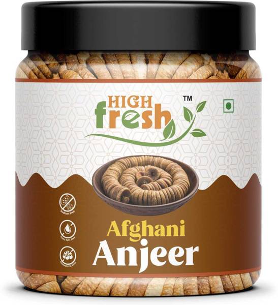 HighFresh Premium Dried Afghani Anjeer/ Figs | Fresh Dried Anjeer Figs