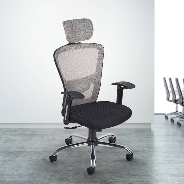 CELLBELL C110 Leo Wave High Back Mesh Office Arm Chair Price History