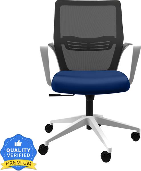 Godrej Interio Sally Mid Back Fabric Office Arm Chair