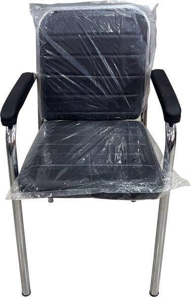 MANDLIK TIMBER TRADERS Leatherette Office Visitor Chair