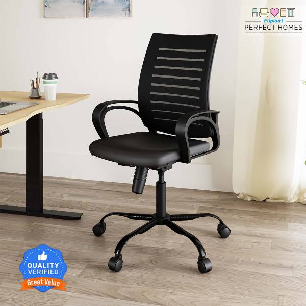 Flipkart Perfect Homes Bruce Fabric, Mesh Office Executive Chair