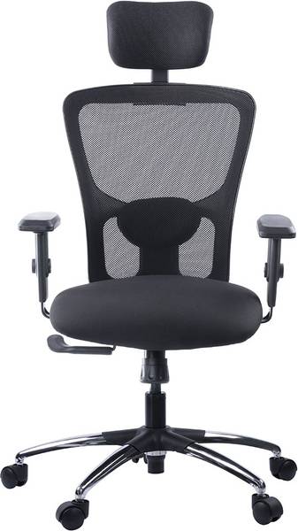 Wakefit Albus Fabric Office Adjustable Arm Chair
