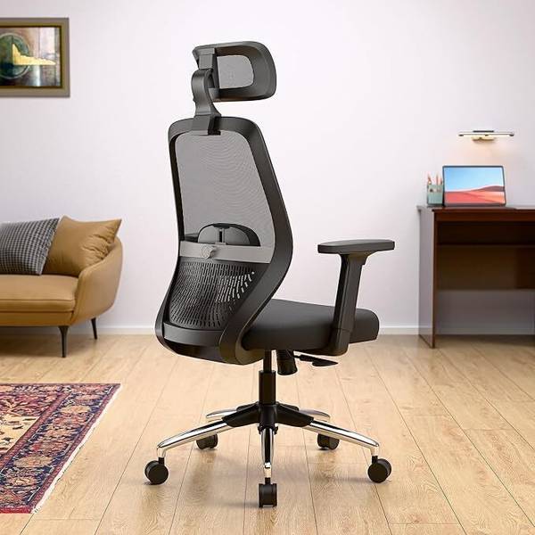 GREEN SOUL Eva High Back 1D Adjustable Armrest Mesh Office Adjustable Arm Chair