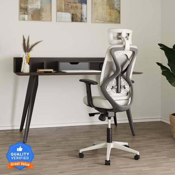 CARLTON LONDON Atlas Mesh Office Adjustable Arm Chair