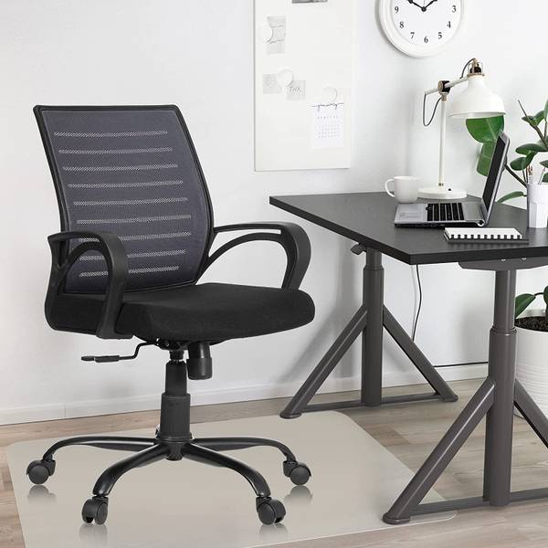 ASTRIDE Ace Mid Back Office Chair/Study Chair (Metal Base, Grey) Mesh Office Executive Chair