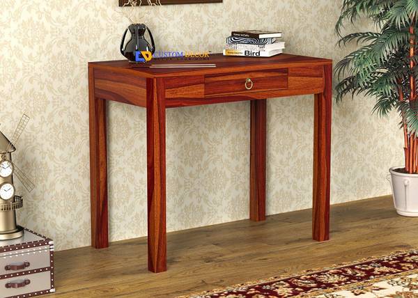 Custom Decor Sheesham Wood Solid Wood Study Table