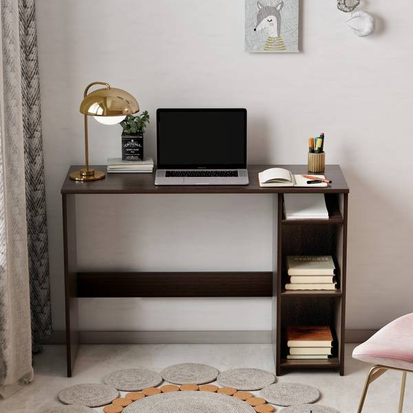 Burlyworth Dettlet Table, Laptop Table, WFH Office Desk, Computer Table