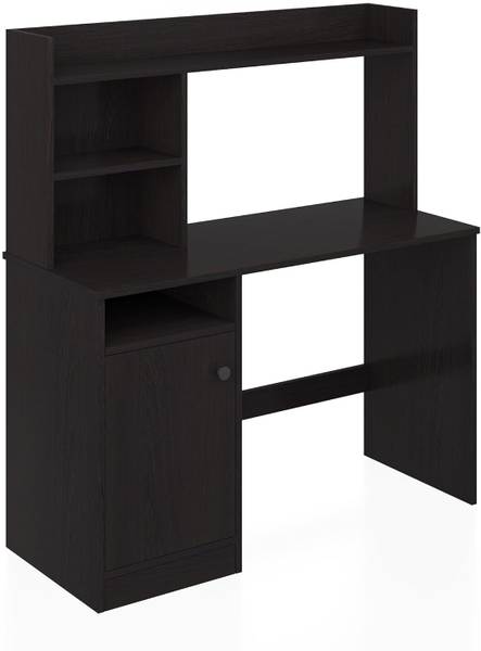 Callas ST-05 Study Table with Hutch & Bottom Storage Engineered Wood Study Table