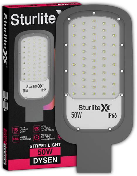 Sturlite LG-0191-50W-6K Dysen 50W LED Streetlight - (Pack of 1) Flood Light Outdoor Lamp