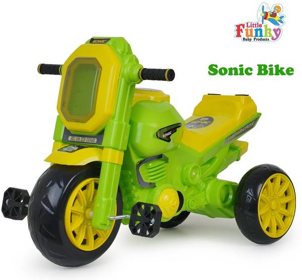 Little Funky Stylish Sonic Bike Tricycle for kids