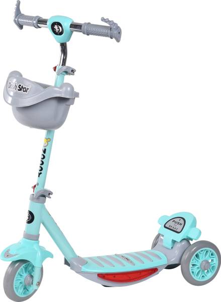 Dash Star Kids Noddy Scooter With Light And Music Ride On Scooty