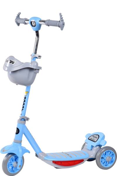 Dash Star Kids Noddy Scooter With Light And Music Ride On Scooty
