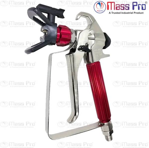 Mass Pro Airless Paint Spray Gun, High Pressure 3600 PSI 519 TIP Swivel